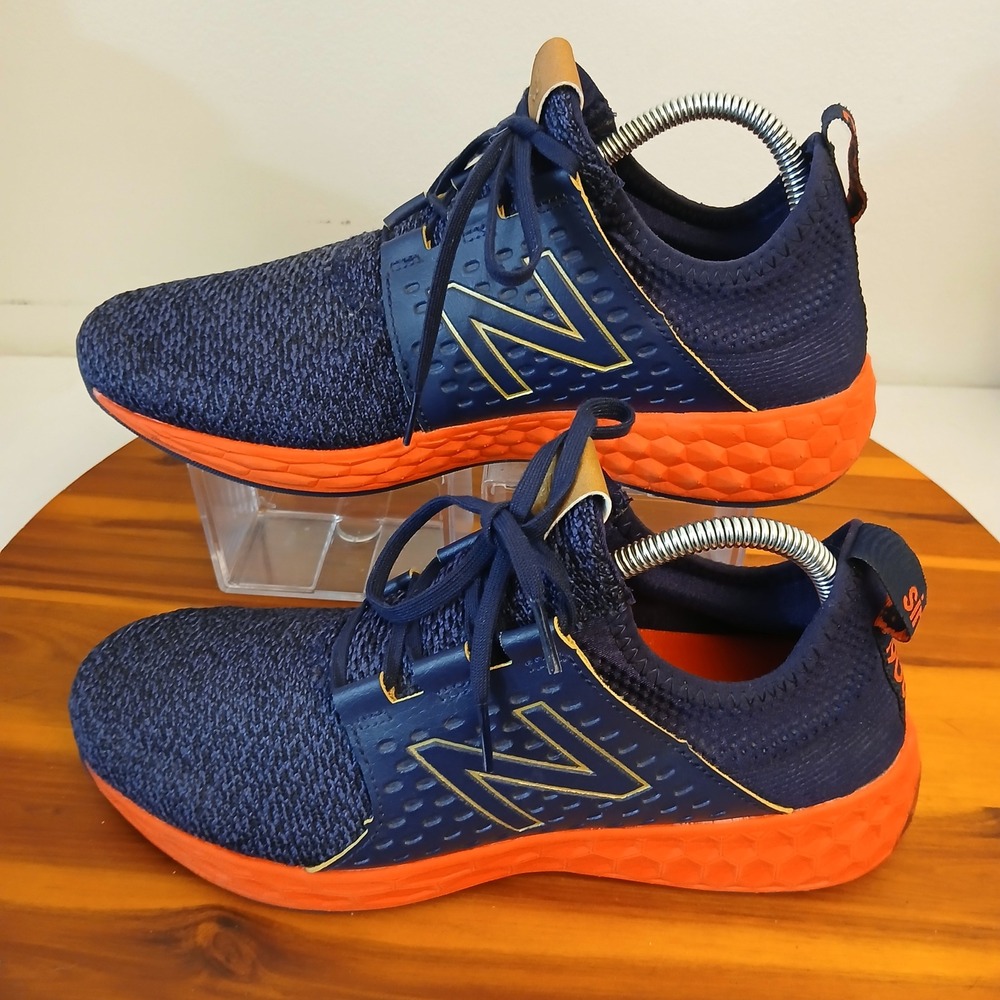 New Balance Fresh Foam Cruz v2 Womens 10.5 Blue Running Shoes Sneakers WCRZRNF